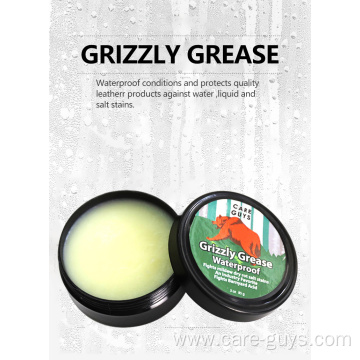 Waterproof grizzly oil Solid mink oil